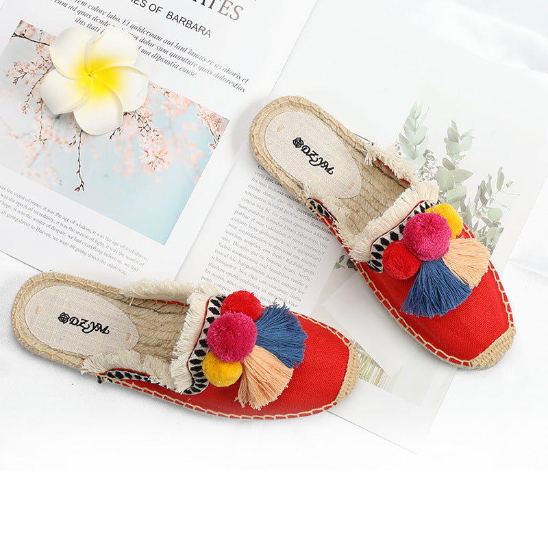 Baotou straw sandals