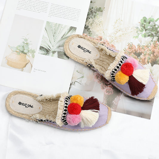 Baotou straw sandals